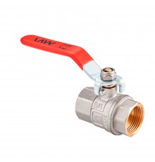Кран шаровый латунный полнопроходной MVI 1 1/2" PN40 вн-вн, рычаг