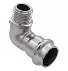 Уголок VIEIR 90 град. нар.р. 22×1/2" VER-PRO (50/5)