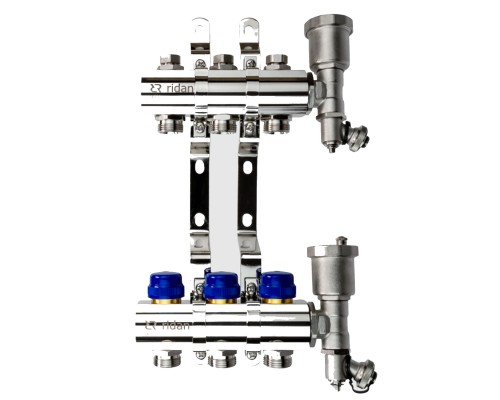 Комплект коллекторов РИДАН FHF-6R set коллектор+кроншт+торц.секц