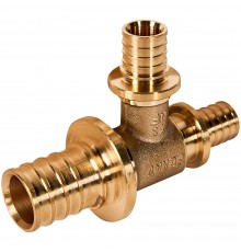 Тройник REHAU с уменьшенным боковым и торцевым проходами 25-16-16 MX