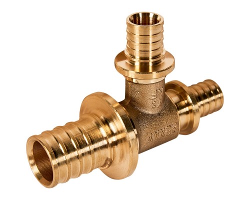 Тройник REHAU с уменьшенным боковым и торцевым проходами 25-16-16 MX