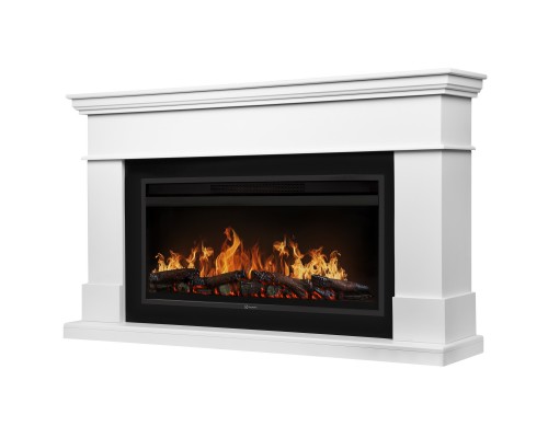 Каминокомплект: Очаг Electrolux EFP/P-3620LS, портал California 42/40/36, белый
