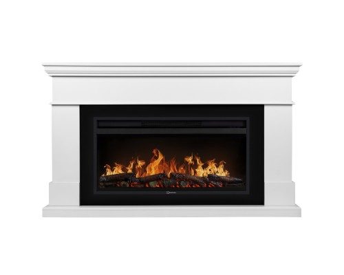 Каминокомплект: Очаг Electrolux EFP/P-3620LS, портал California 42/40/36, белый