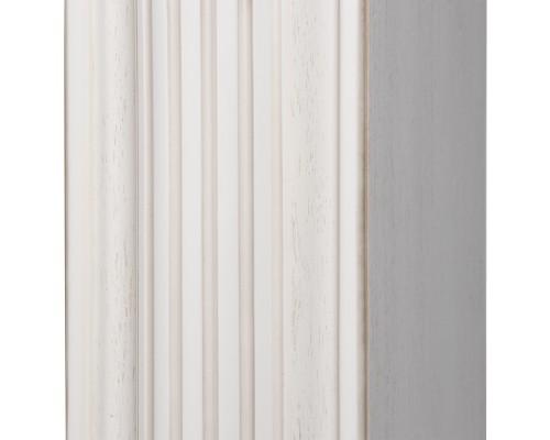 Каминокомплект: Очаг Electrolux EFP/P-3620LS, портал Olympia 42/40/36, сл. кость с зол. патиной