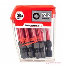 Насадка Milwaukee SHOCKWAVE PZ2 50мм (упак_10) 4932430866