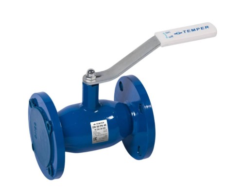 Кран шаровый TEMPER DN80 PN16 с/проходной фланцевый, 28320080