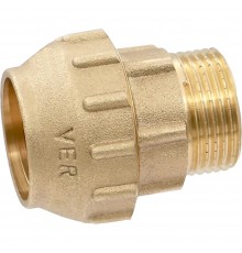Муфта VIEIR для трубы ПНД S25x3/4"M (10) VER370