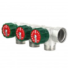 Коллектор модульный ELSEN 3/4" 2х3/4" ЕК TIN латунь