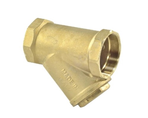 Фильтр сетчатый Giacomini косой механич. 1 1/2", R74AY107