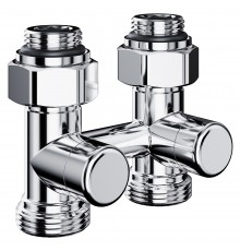 Узел нижнего подключения Royal Thermo Design прямой 1/2"х3/4"EK (хром)