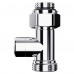 Узел нижнего подключения Royal Thermo Design прямой 1/2"х3/4"EK (хром)