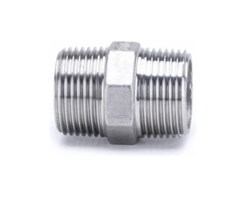 Ниппель Benarmo нерж Ду15 1/2" НР Ниппель Benarmo нерж Ду15 1/2" НР