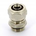 Муфта обжим-Н никелированная с прокладкой O-ring TIEMME 16х1/2"