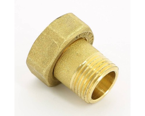 Соединение с накидной гайкой НВ Uni-Fitt 1/2" x 3/4" с плоской прокладкой Соединение с накидной гайкой НВ Uni-Fitt 1/2" x 3/4" с плоской прокладкой