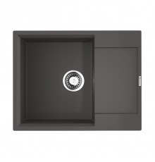 Omoikiri Daisen 65T PL Кухонная мойка из Tetogranit 65x23 см, крыло справа, цвет: платина 4993517