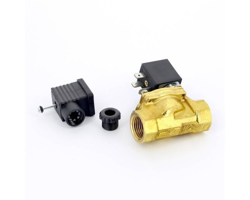 Клапан соленоидный 220В нормально закрытый EMMETI 1/2"