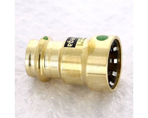 Муфта Megapress-пресс Viega DN20 3/4" x 22 бронза, Megapress, SC-Contur