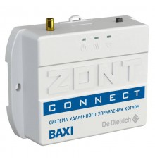 Система удаленного управления котлом Baxi ZONT Connect+ интерфейс OpenTherm