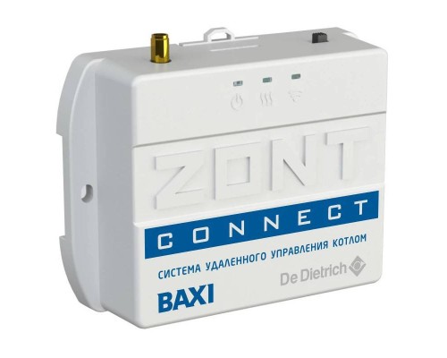 Система удаленного управления котлом Baxi ZONT Connect+ интерфейс OpenTherm