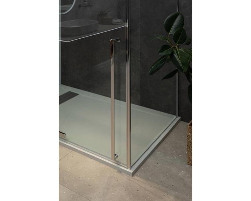 Allen Brau Priority Боковая стенка 80x200h см, цвет: хром 3.31040.00