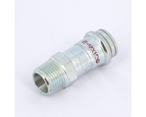 Муфта пресс-Н IBP 18 х 1/2" оцинк. сталь Муфта пресс-Н IBP 18 х 1/2" оцинк. сталь