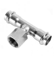 Тройник В-пресс IBP 54 x 3/4" x 54 нерж.сталь