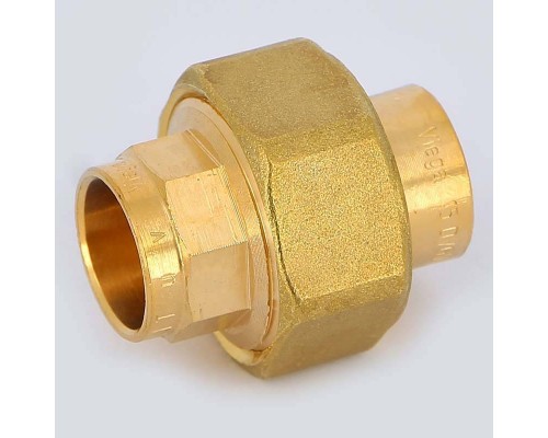 Разъемное соединение пайка-пайка с плоской прокладкой VIEGA 15