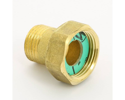 Соединение с накидной гайкой НВ Uni-Fitt 1/2" x 3/4" с плоской прокладкой Соединение с накидной гайкой НВ Uni-Fitt 1/2" x 3/4" с плоской прокладкой