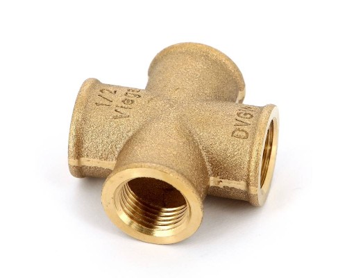 Крестовина В бронза Viega 1/2"