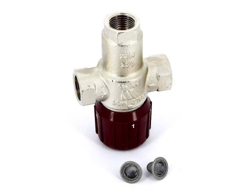 Термосмеситель AQUAMIX WATTS Ind 62C для ГВС 1/2"В диапазон регулирования 42-60˚C