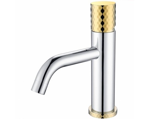 Boheme Stick Смеситель для раковины низкий, цвет: Chrome Diamond Gold 121-CRG Boheme Stick Смеситель для раковины низкий, цвет: Chrome Diamond Gold 121-CRG
