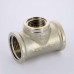 Тройник В никелированный UNI-FITT 3/4"x1/2"x3/4"