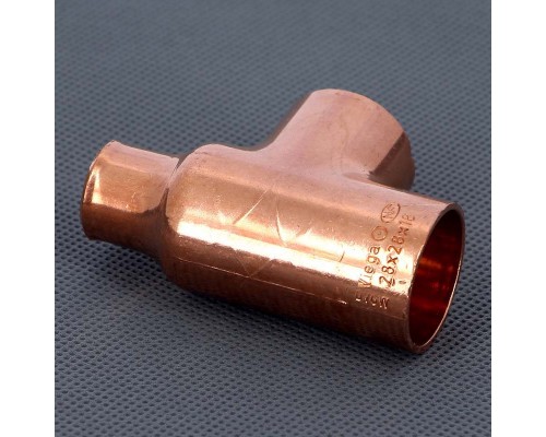 Тройник пайка VIEGA 28х28х18