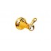 Boheme Chiaro Крючок для ванной двойной подвесной, цвет: золото 10506