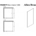 Allen Brau Priority Боковая стенка 100x200h см, цвет: черный 3.31048.BBA