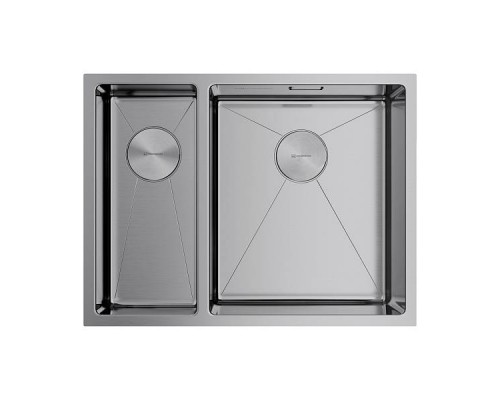 Omoikiri Taki 58-2-U/IF-R-IN Кухонная мойка нерж. сталь 58,5x44 см, цвет: нержавеющая сталь 4993767