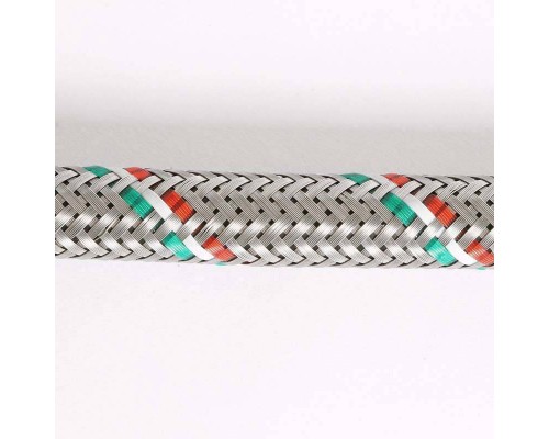 Гибкая подводка для смесителя UNI-FITT М10х1 - 1/2" 50 см оплетка из нержавеющей стали Гибкая подводка для смесителя UNI-FITT М10х1 - 1/2" 50 см оплетка из нержавеющей стали