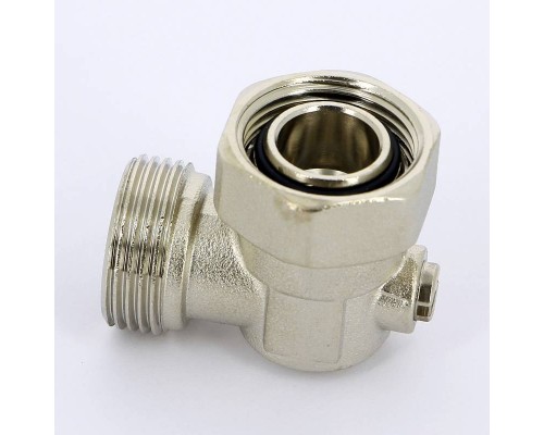 Узел радиаторный со встроенным краном НВ UNI-FITT 3/4"ЕК х 3/4"ЕК угловой Узел радиаторный со встроенным краном НВ UNI-FITT 3/4"ЕК х 3/4"ЕК угловой