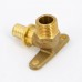 Водорозетка надвижная Н латунная REHAU 16 x 1/2" RAUTITAN бронза RX+