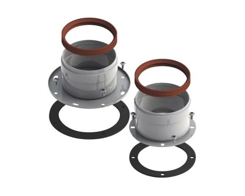 Комплект фланцев Arderia перехода на 2-х трубную систему, D80