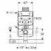 Модуль Geberit GIS для подвесного унитаза со смывным бачком скрытого монтажа Omega