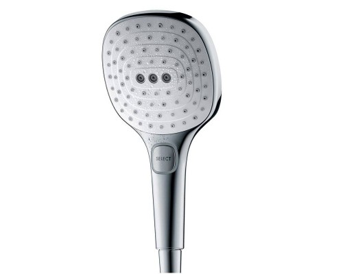 Ручной душ HansGrohe 120 HG Raindance Select E 3jet белый/хром