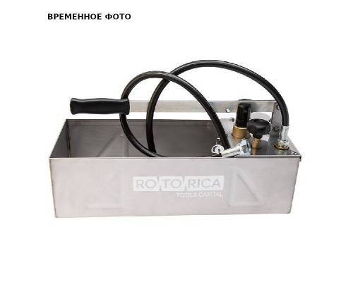 Ручной опрессовщик ICOMAR INOX 60 бар, двухклапанный, нержавеющая сталь