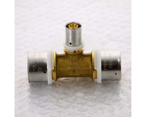 Тройник пресс UNI-FITT 32х16х32 Тройник пресс UNI-FITT 32х16х32