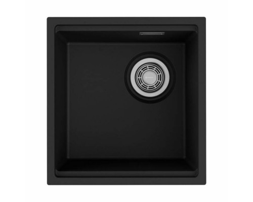 Мойка, OMOIKIRI, Yoru, шгв 416-440-202, отверстия для смесителя-отсутствуют, цвет-чёрный