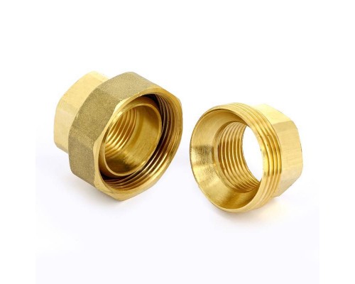 Разъемное соединение В с прокладкой O-ring UNI-FITT 3/4" латунь