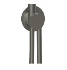 Шланговое подсоединение, Almar, Showers Accessories с держателем и шлангом, цвет-Brushed PVD Gun Metal