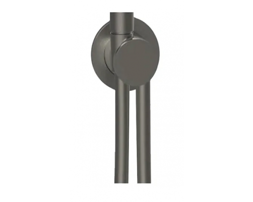 Шланговое подсоединение, Almar, Showers Accessories с держателем и шлангом, цвет-Brushed PVD Gun Metal