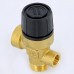 Клапан предохранительный ВВ с отверстием для манометра 1/4" EMMETI 1/2" 6 бар
