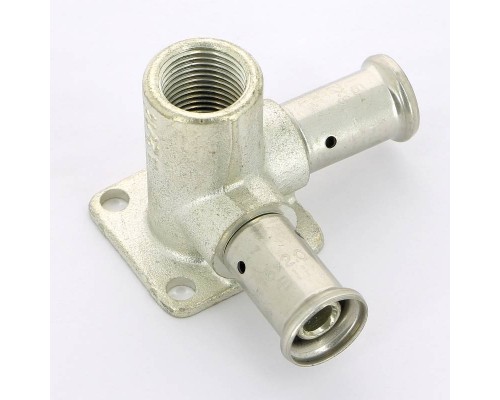 Водорозетка пресс-В проходная HENCO 16x1/2"x16
